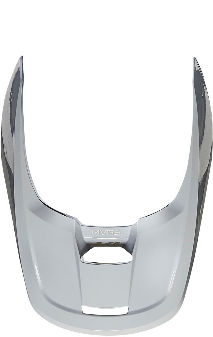 FOX V1 Plaic Pic casque Blanc XS-S Figure 1