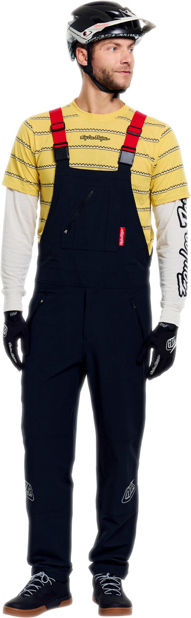 Troy Lee Designs Oversender Pro Mono Cykelstartnummer Sort 32 Figur 16