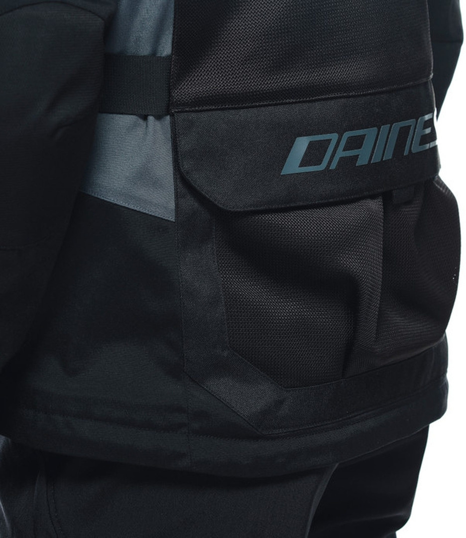 Dainese Desert Tex Motorcycle Textile Jacket black/grey 58 Figure 4