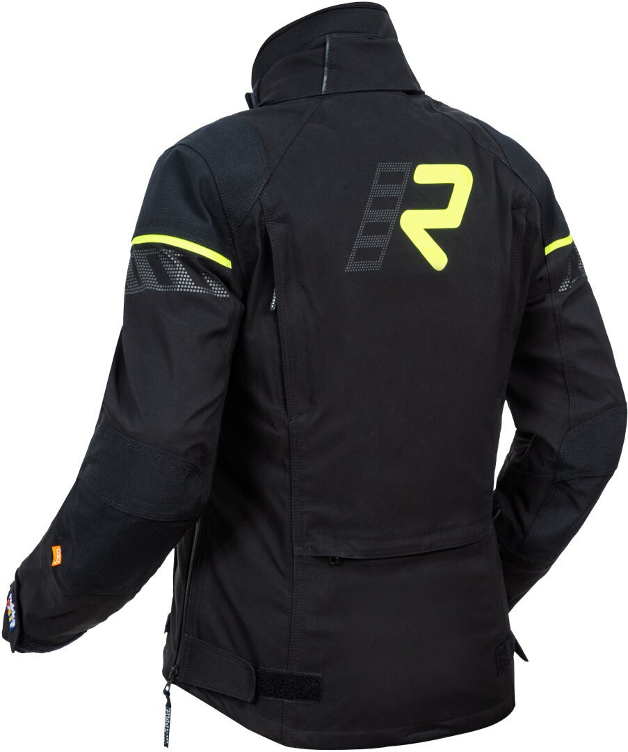 Rukka Raptorina GTX Damer Motorcykel Tekstiljakke sort/gul 48 Figur 2