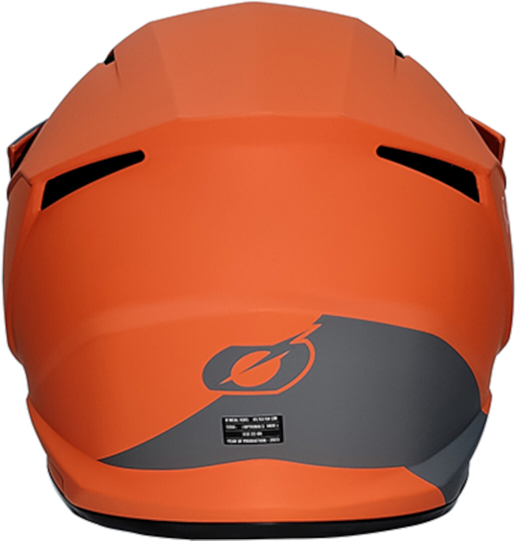 Oneal 1SRS Solid Motocross Helm orange matt M (57/58) Abbildung 3