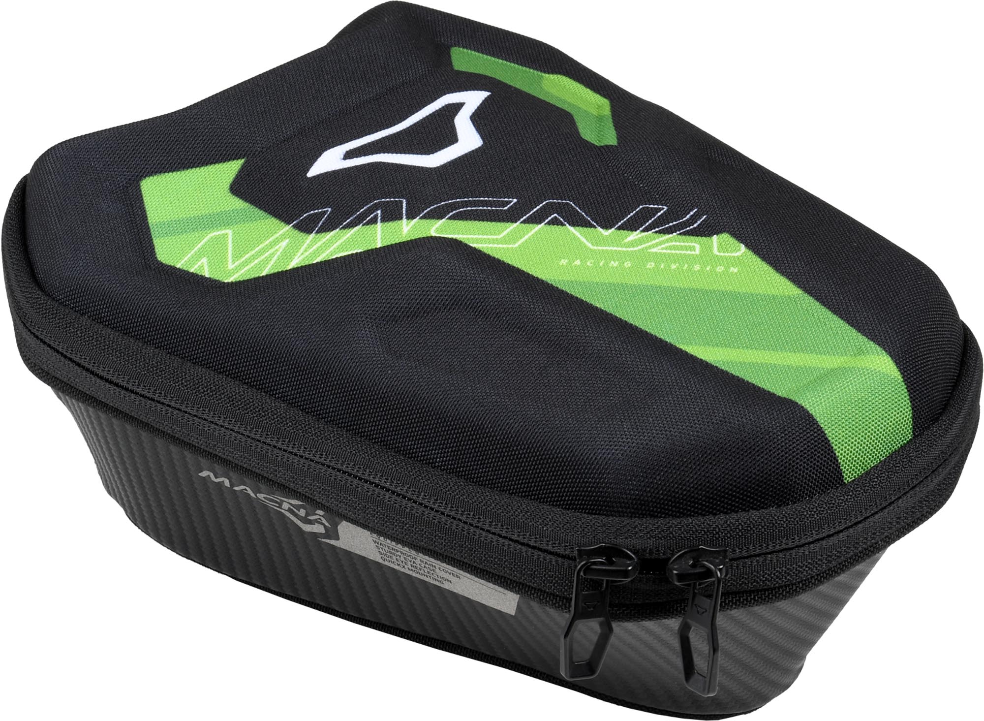 Macna Shiftback S Motorfiets Staartzak zwart/groen Figuur 3