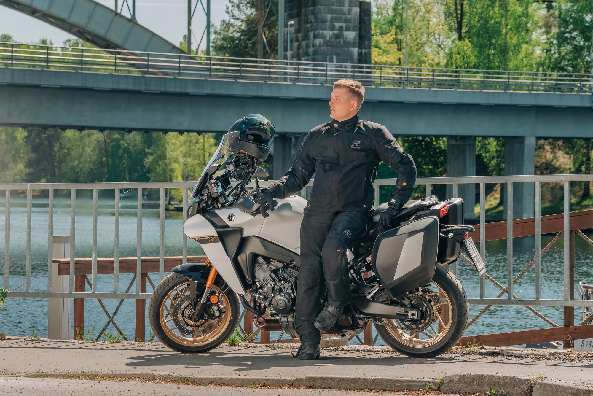 Rukka R-EX 2.0 waterdichte motorfiets textieljas Zwart 64 Figuur 4