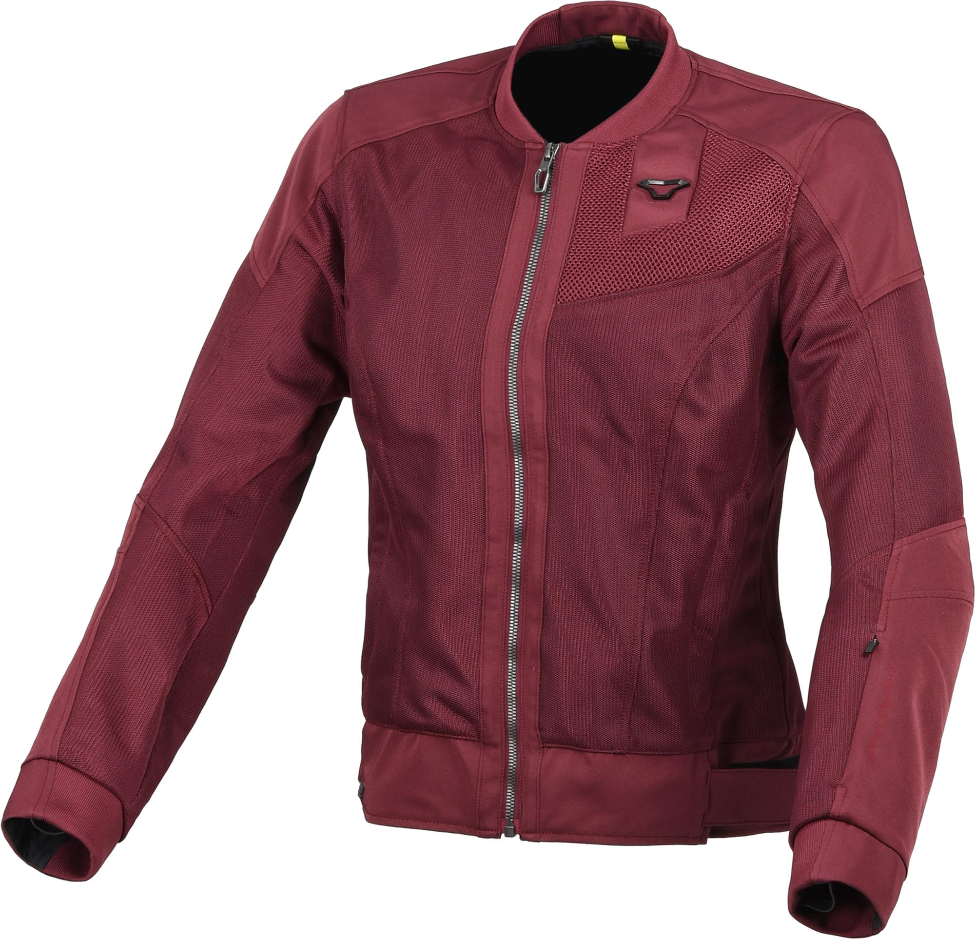 Macna Feelite Dámská motocyklová textilní bunda Bordeaux XS Obrázek 1