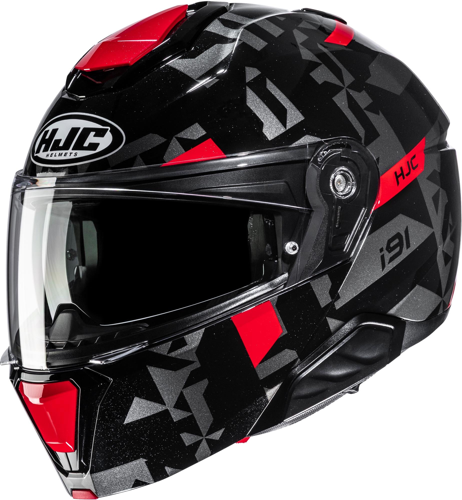 black/grey/red