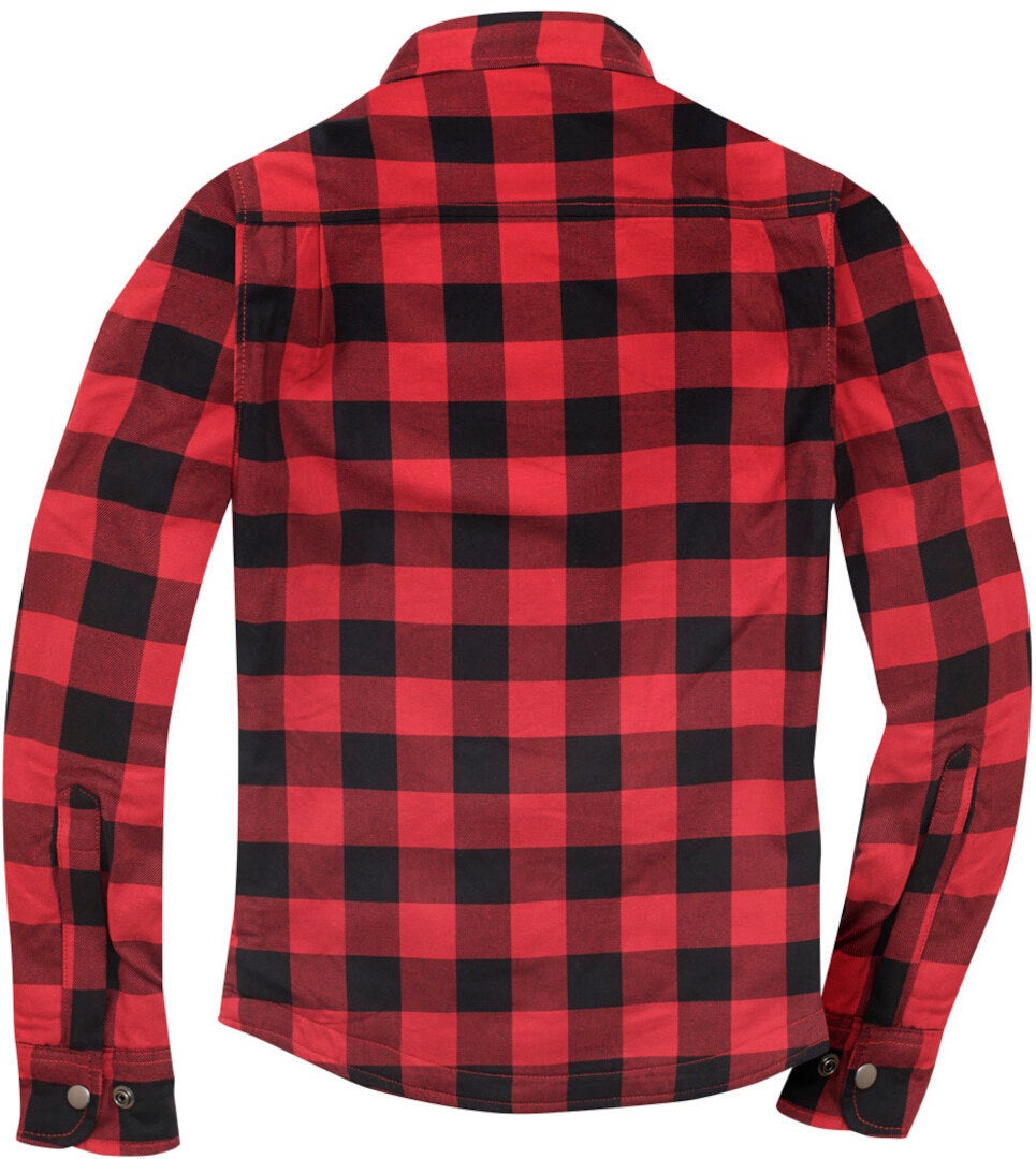Merlin Madison Camicia da donna in moto rosso/nero XL Figura 3