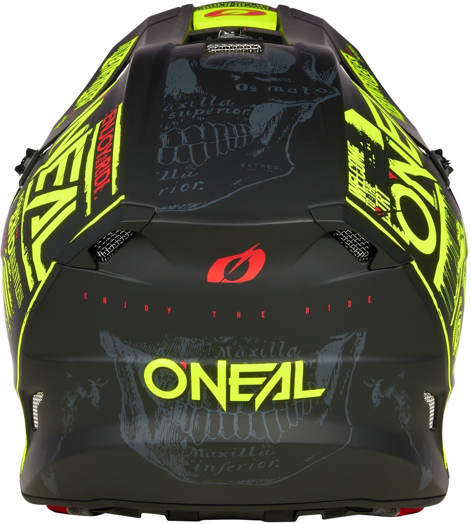 Oneal 5Series Polyacrylite Attack Cască de motocross Negru mat/galben L (59/60) Figura 5