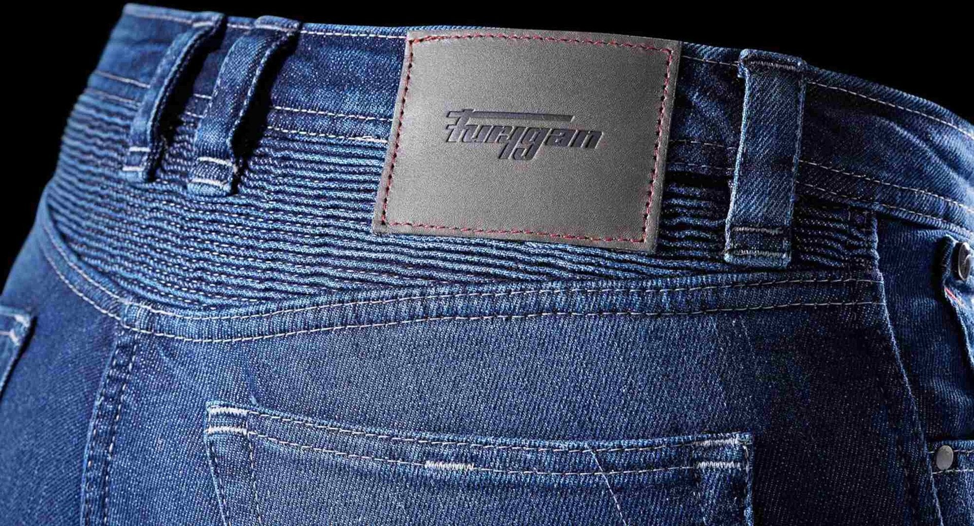 Furygan Purdey Evo Slim Jeans da moto da donna blu 34/30 Figura 11
