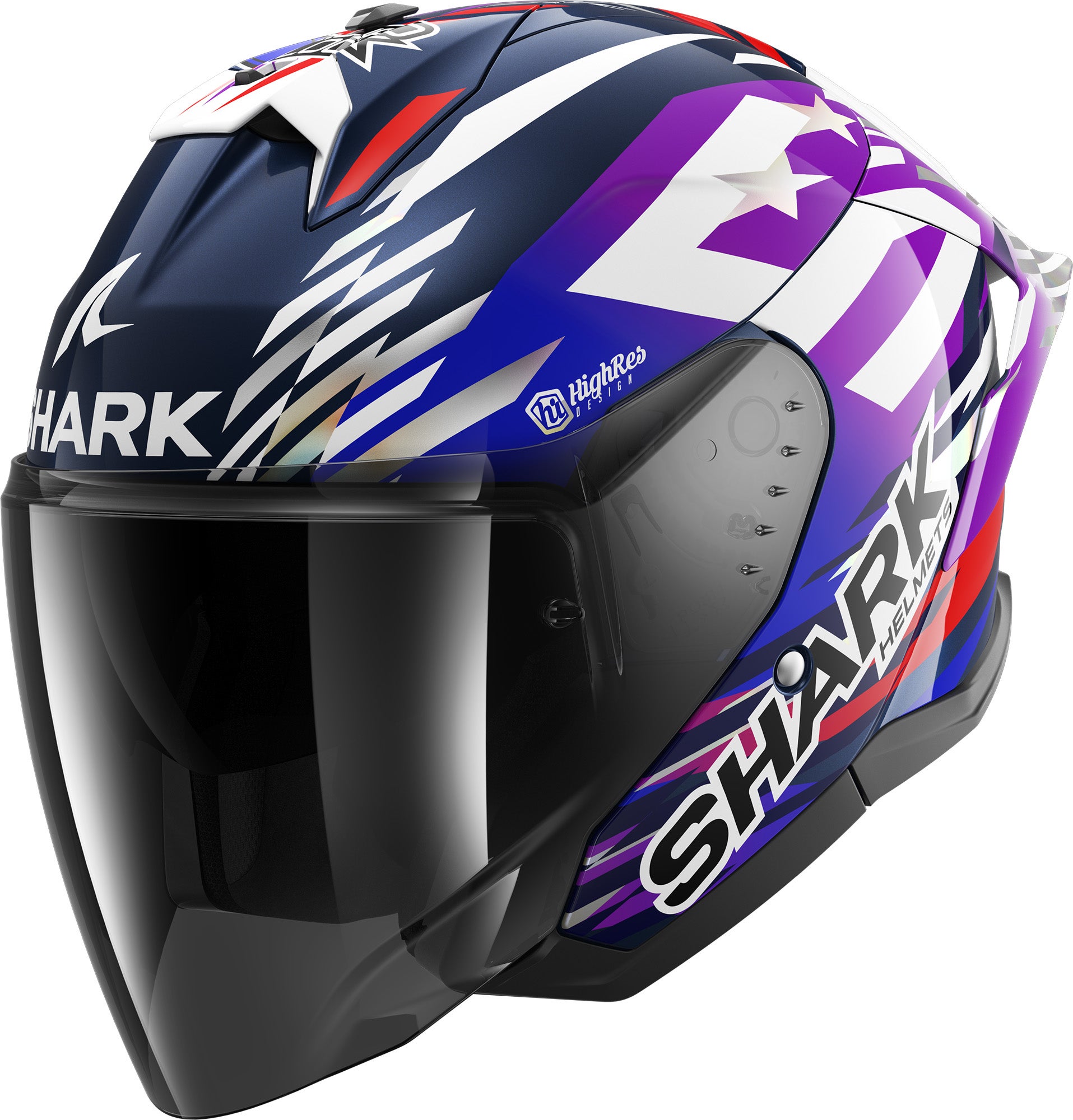 Shark Skwal Cup Replica Zarco Signature 2026 Casque à réaction Article principal Figure 1