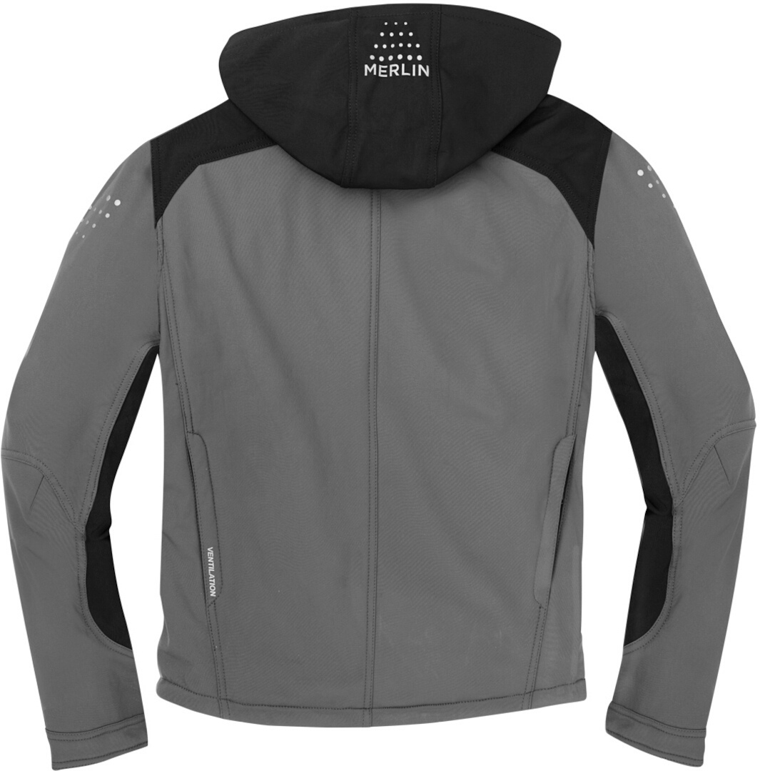 Merlin Dune Softshell Jacket dark grey/black L Figure 3