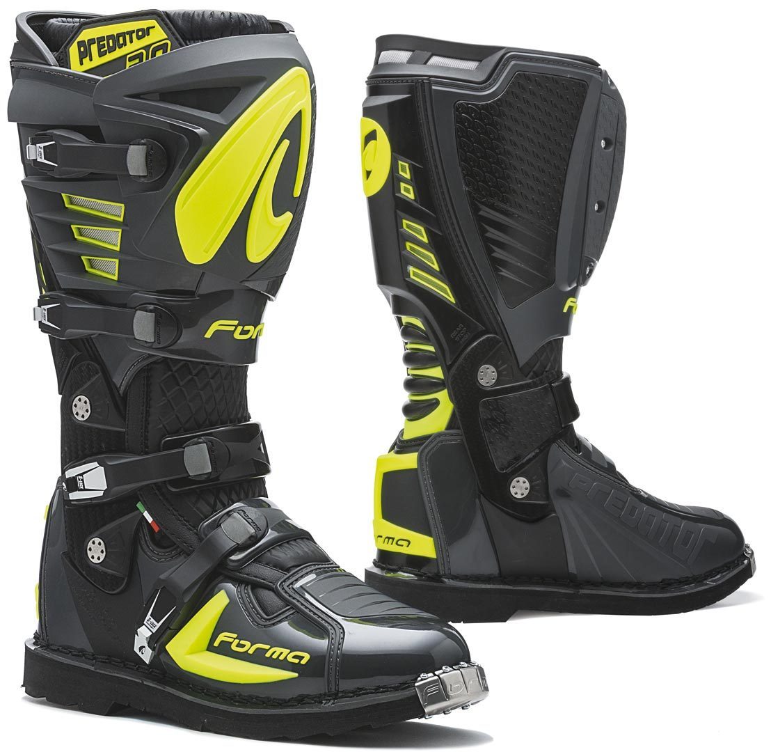 Forma Predator 2.0 Buty motocrossowe szary/żółty 48 Rysunek 1