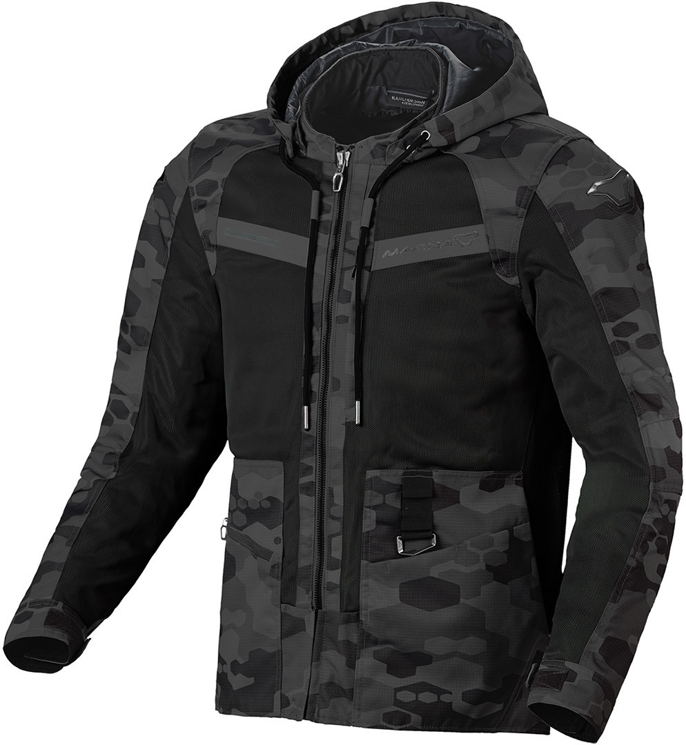 Macna Chinook Motorcycle Textile Jacket Dark Camouflage L Figure 1