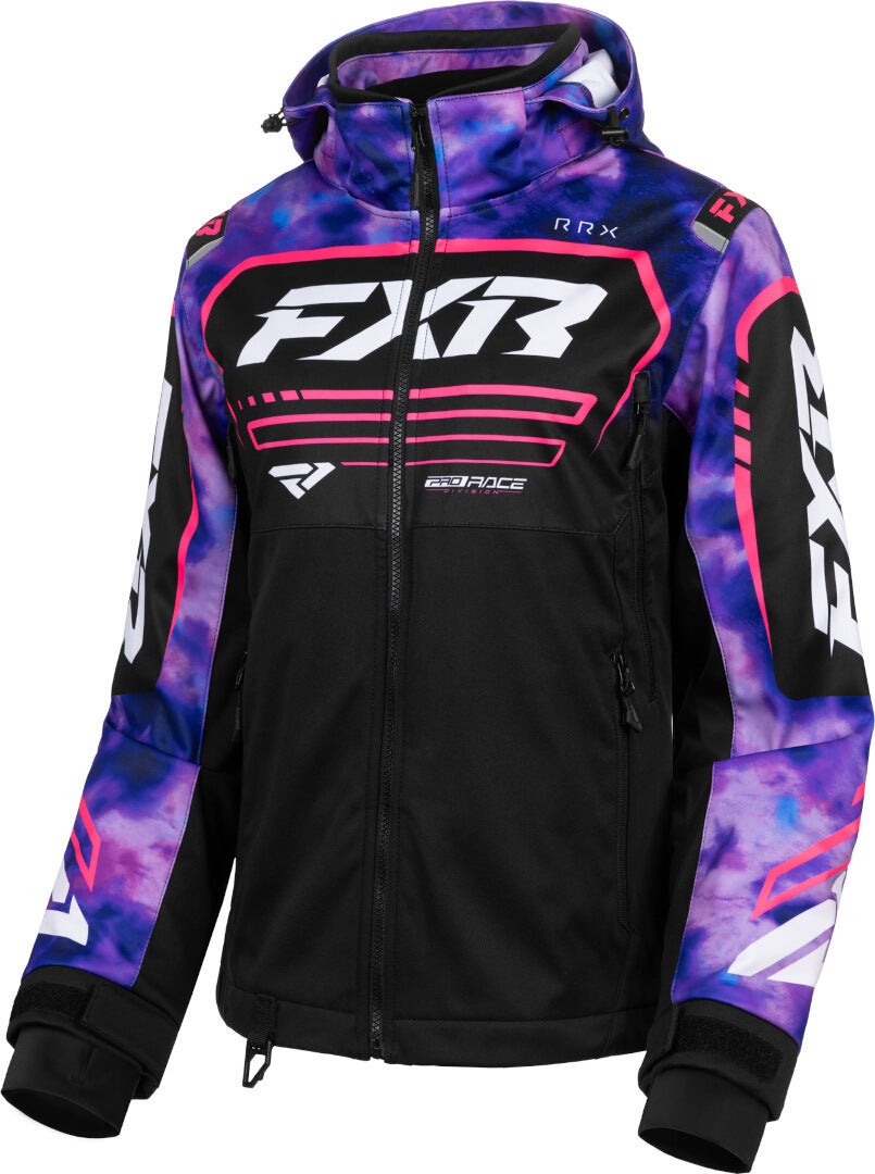 FXR RRX 2025 impermeabile Giacca Motocross Da Donna viola/rosa 12 Figura 1