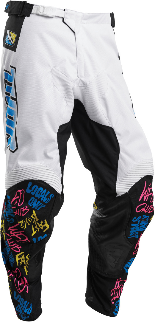 Thor Pulse Fast Boyz Jeugd motorcross broek Wit 22 Figuur 1