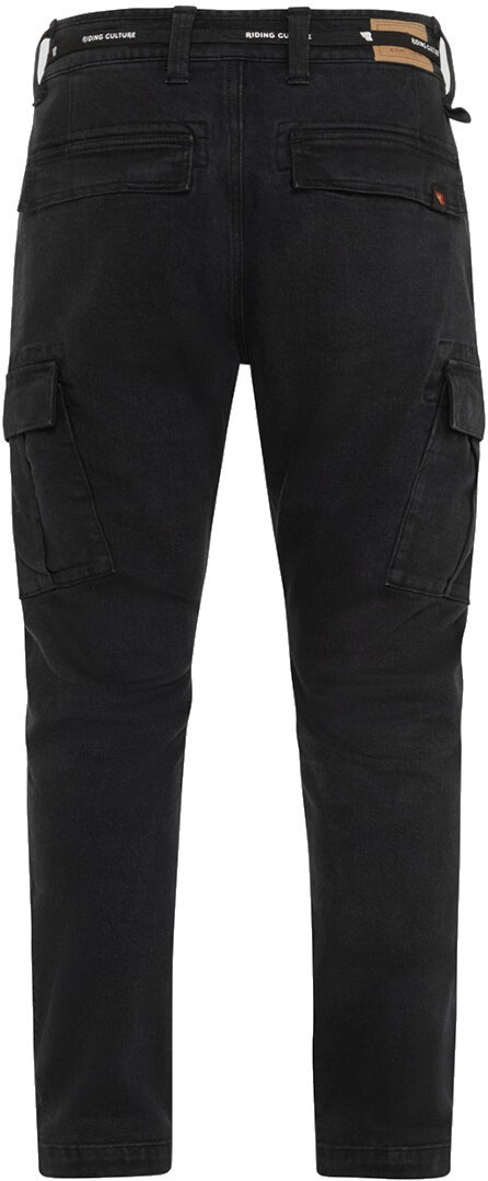 Riding Culture Cargo Motorcykel Tekstil Bukser Sort 34/32 Figur 4