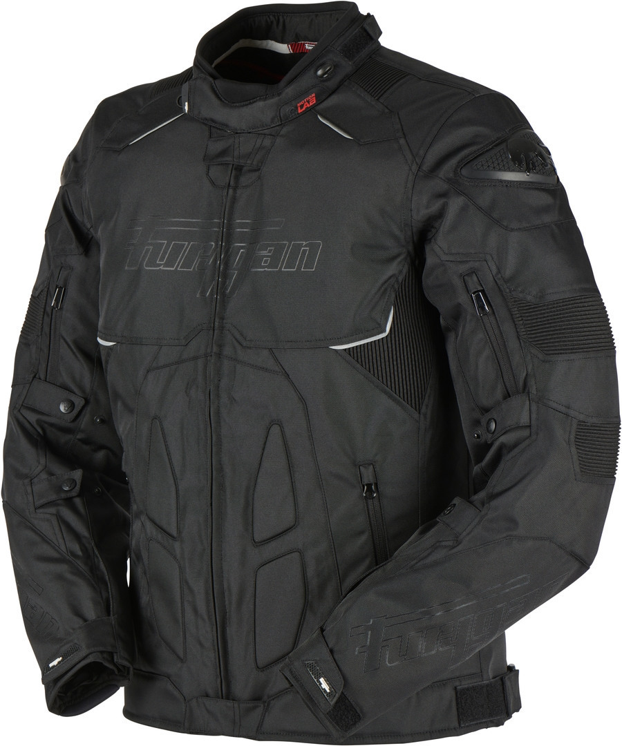 Furygan Titanium Motorcycle Textile Jacket black XL Figure 2