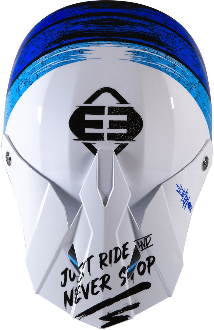 Freegun XP4 Stripes Motorcross Helm blauw XXL (63/64) Figuur 2