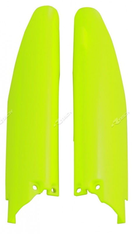 Race Tech Gaffelskydd - fluorescerande gul Figur 2