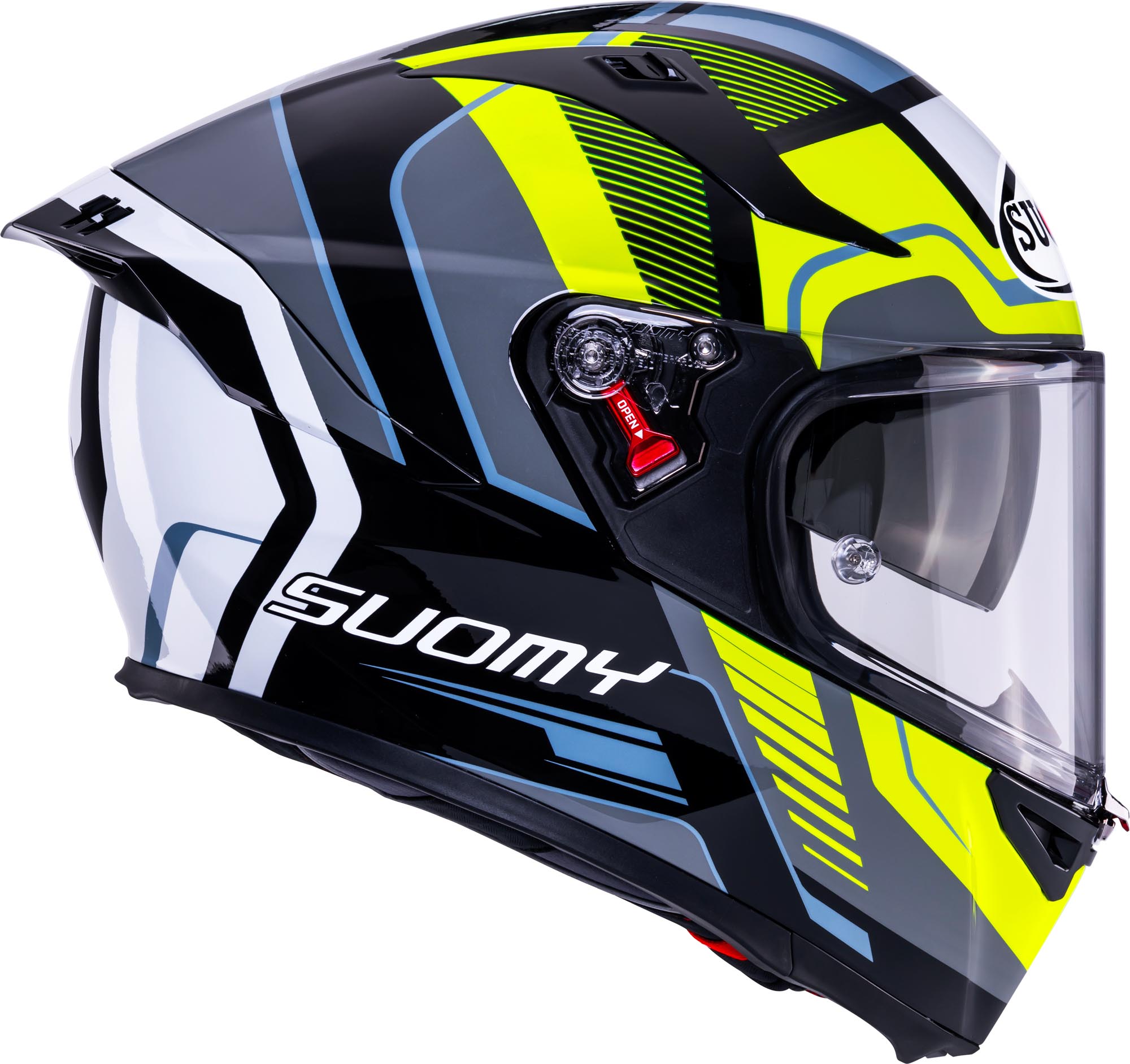 Suomy Speedstar 2 Parallax Casque noir/jaune/blanc S (55/56) Figure 6