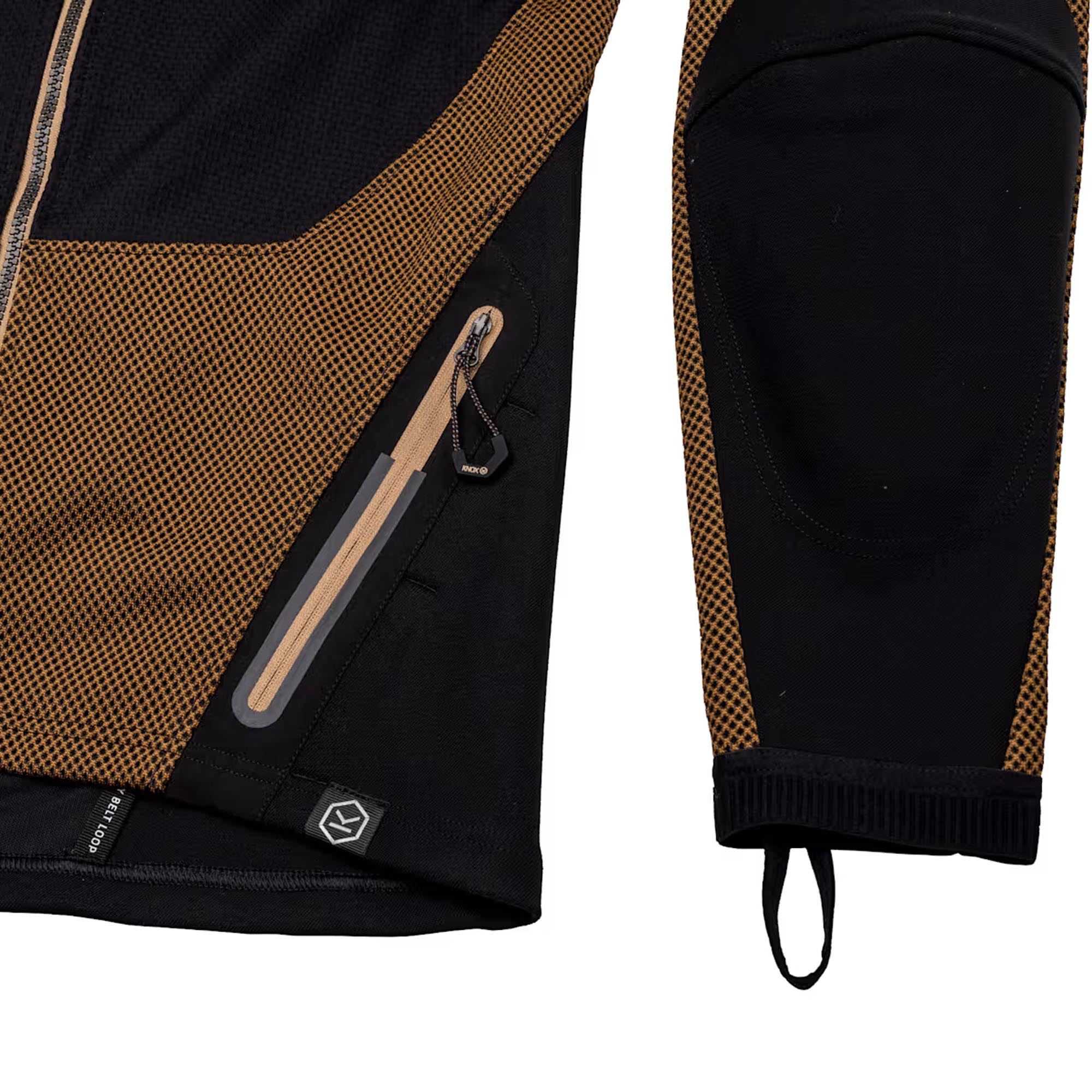Knox Urbane Pro Move Motorcycle Textile Jacket brown S Figure 5
