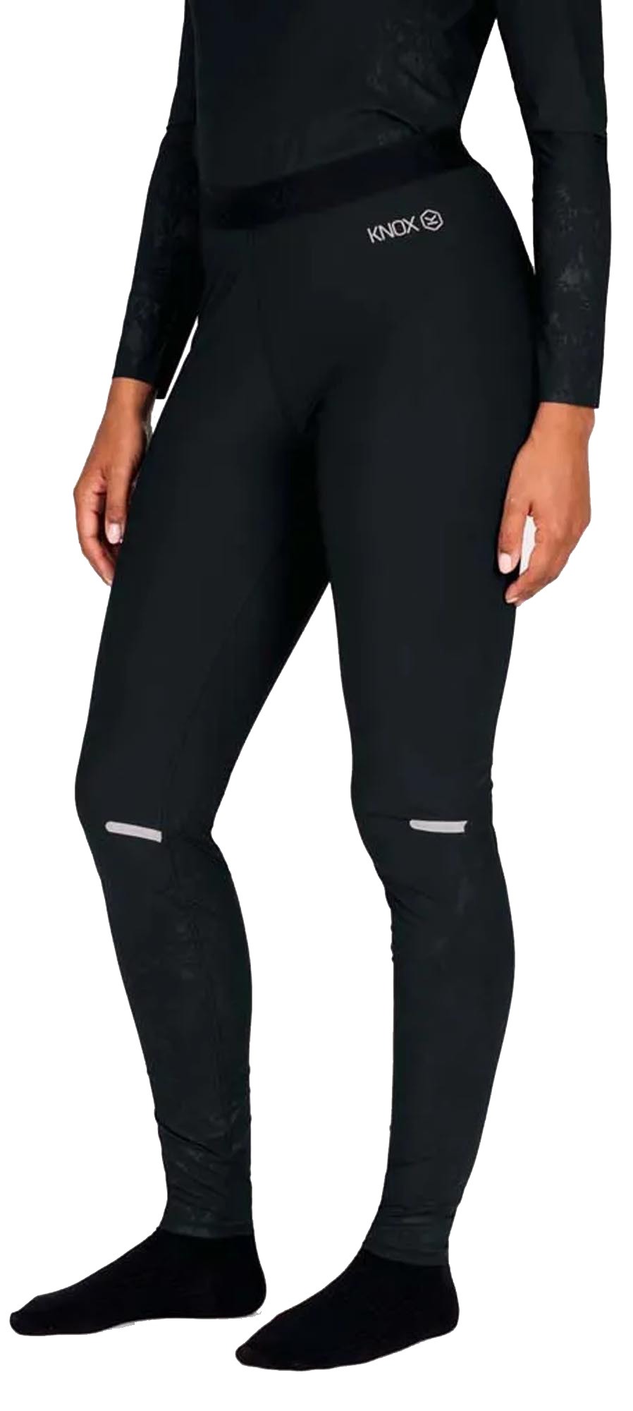 Knox Unisex Dual Active Base Layer Motorrad Funktionshose schwarz M Abbildung 3