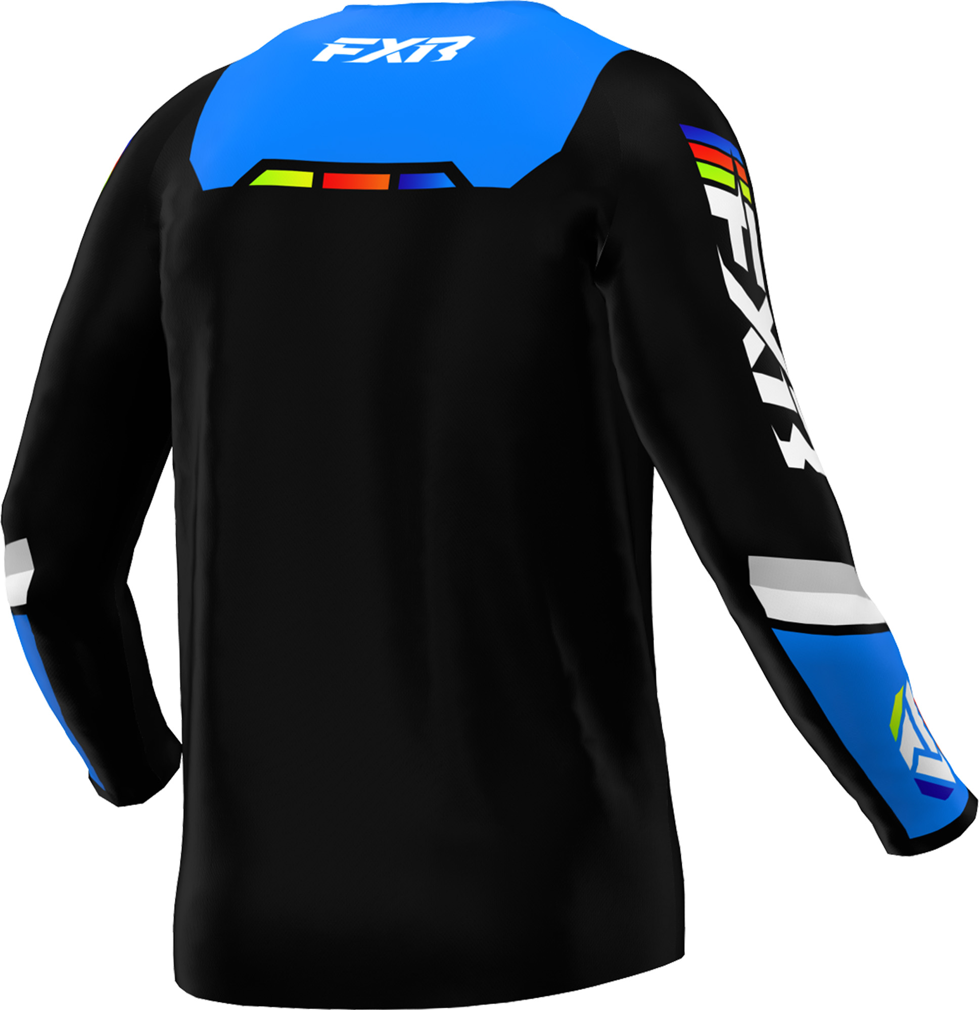 FXR Apex Motokrosový dres černá/modrá/bílá M Obrázek 2