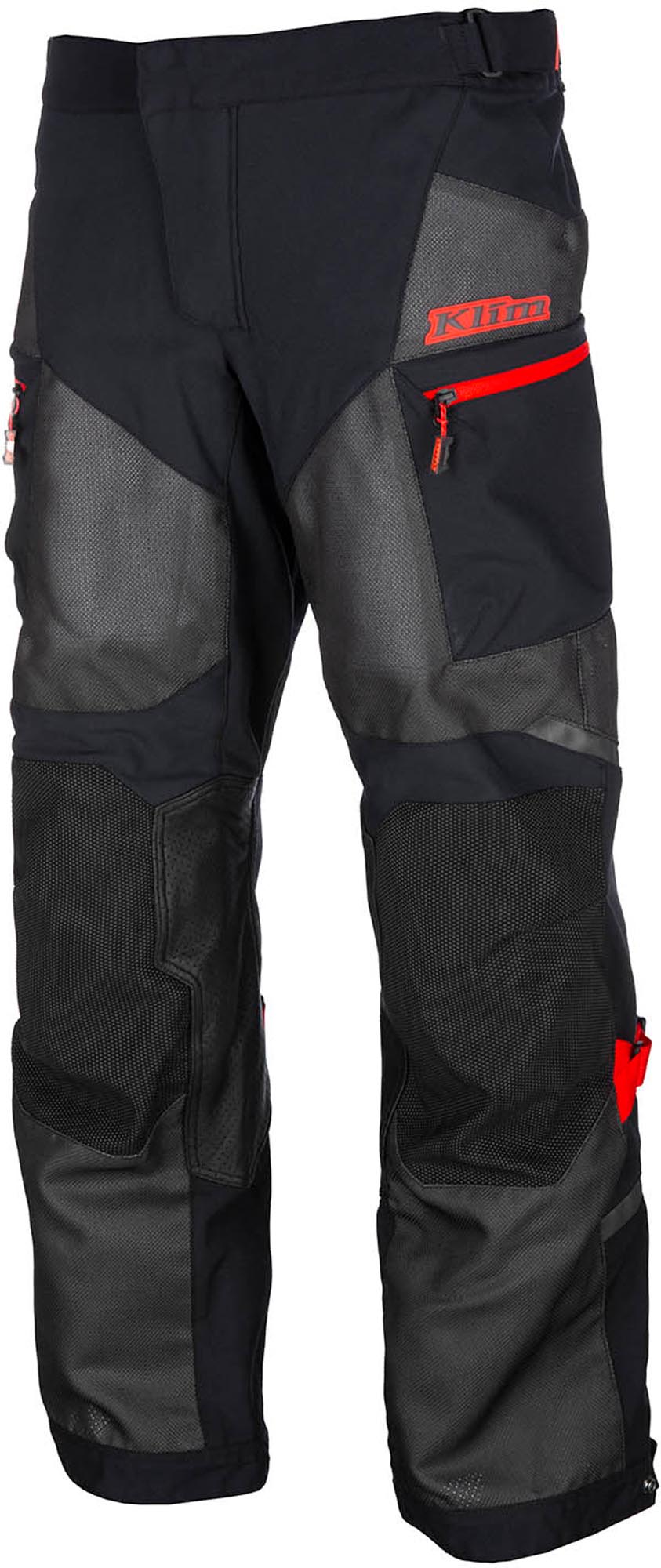 Klim Baja Mesh Motorcycle Textile Pants black Short 32 Figure 1