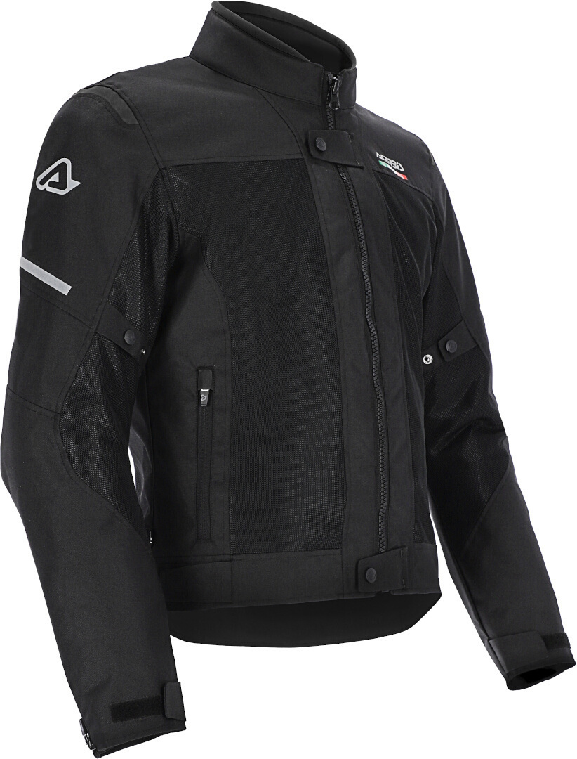 Acerbis On Road Ruby Motorrad Textiljacke schwarz/rot 3XL Abbildung 2