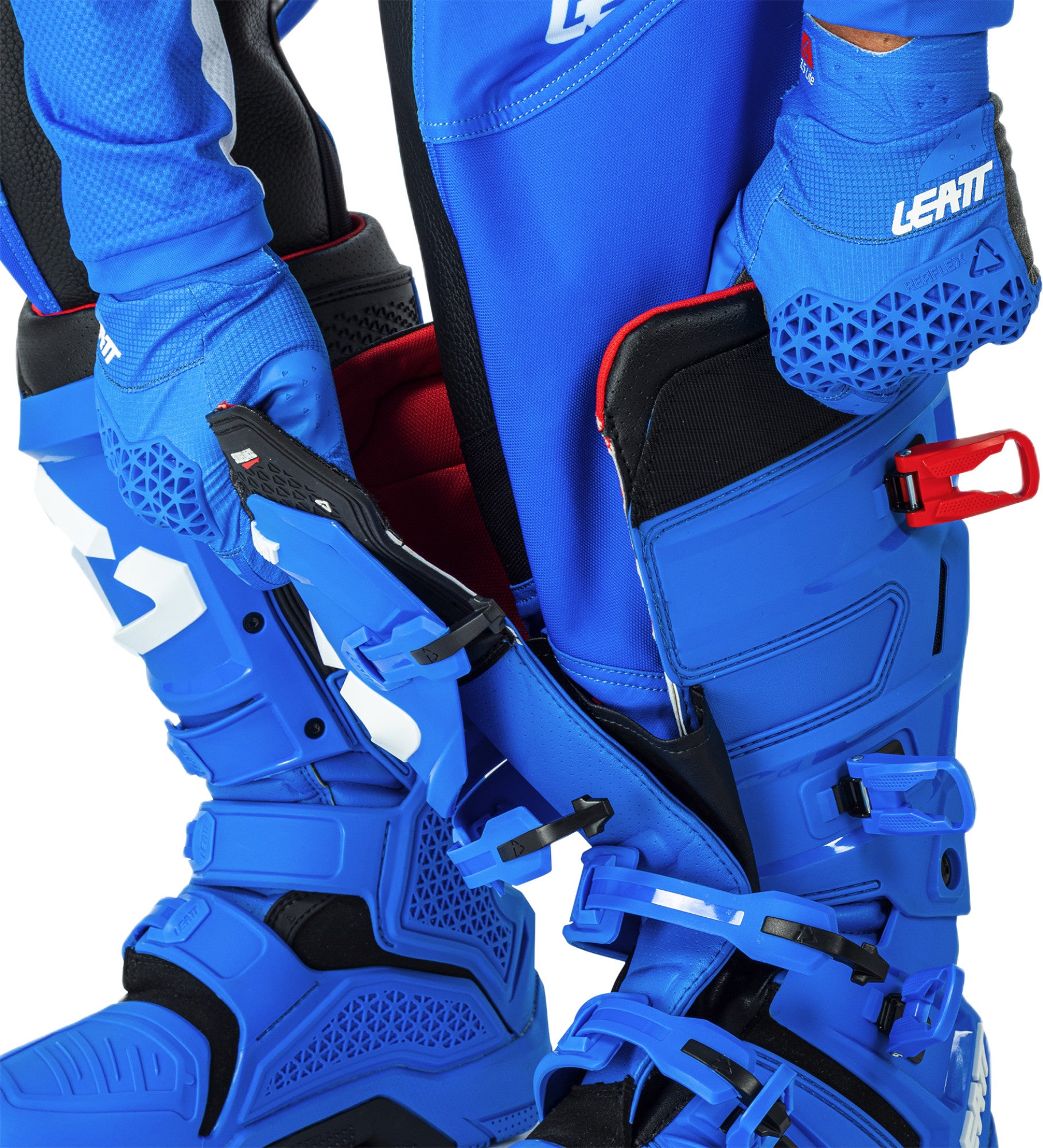 Leatt Moto 4.5 V26 Motocross Pants blue/white/yellow L Figure 8