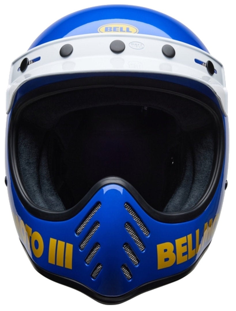 Side view of Bell Moto-3 Classic Motocross Helmet