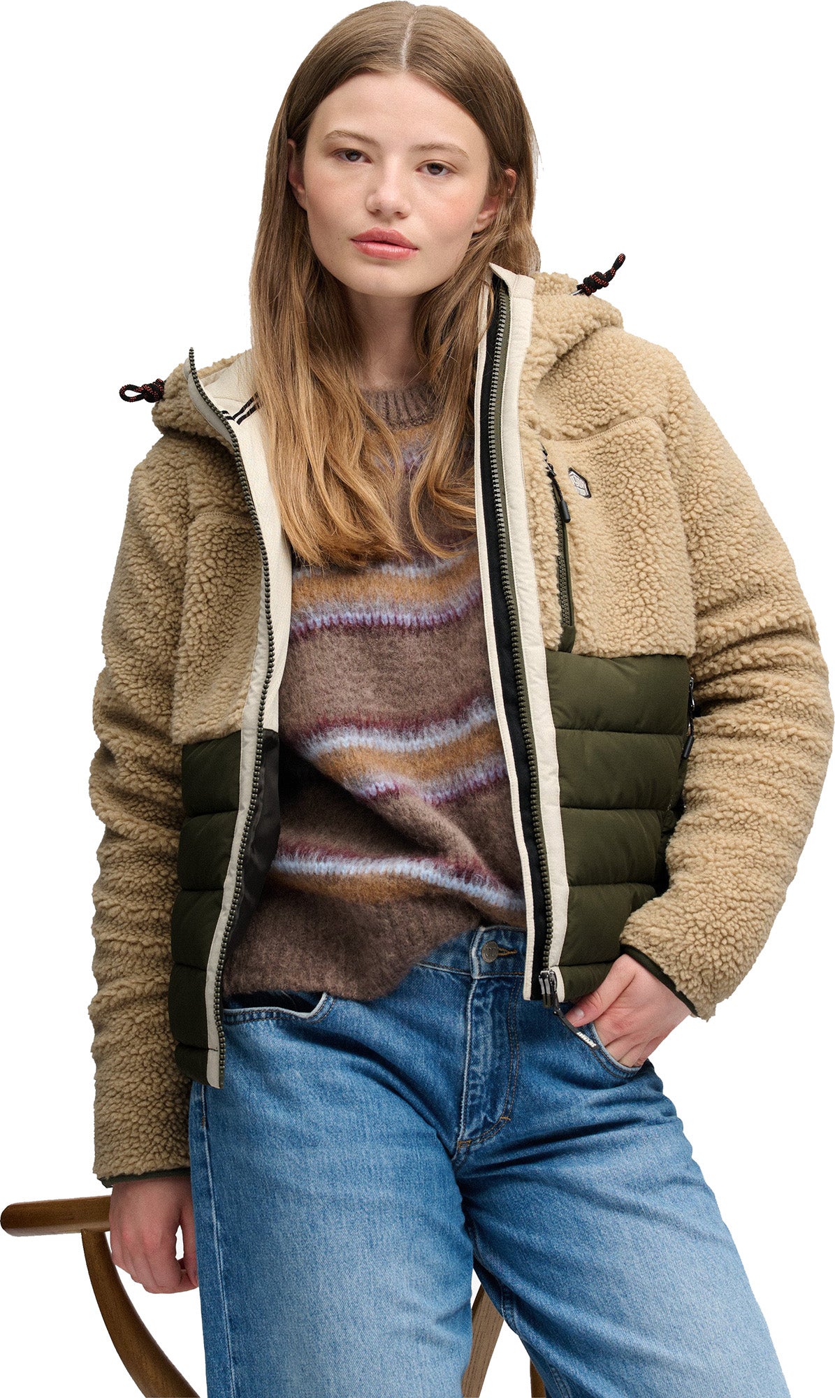 Superdry & Co Outdoor Ladies Hybrid Jacket L Figure 5