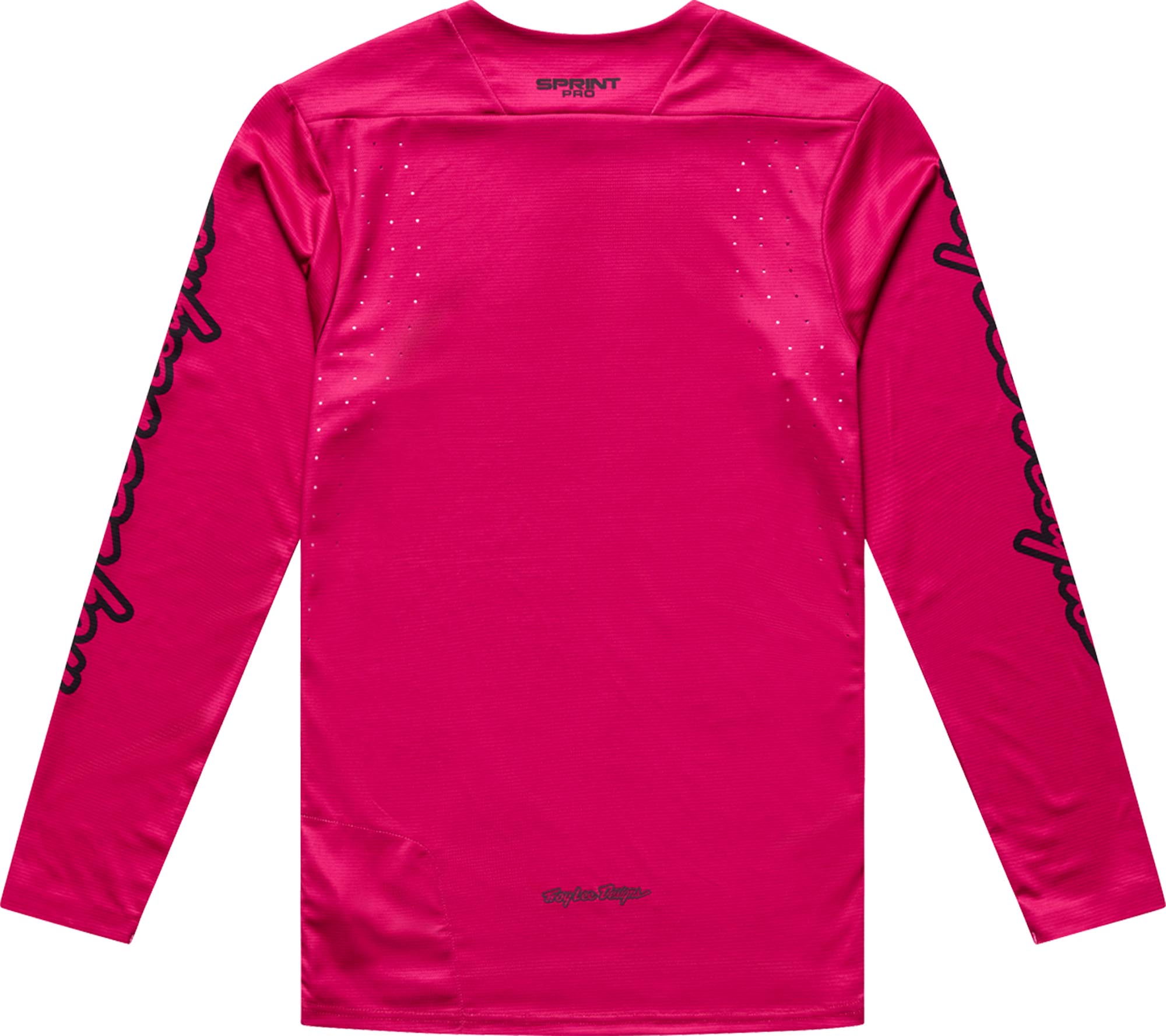 Troy Lee Designs Sprint Pro Mono Bicycle Jersey Fuchsia M Figure 2