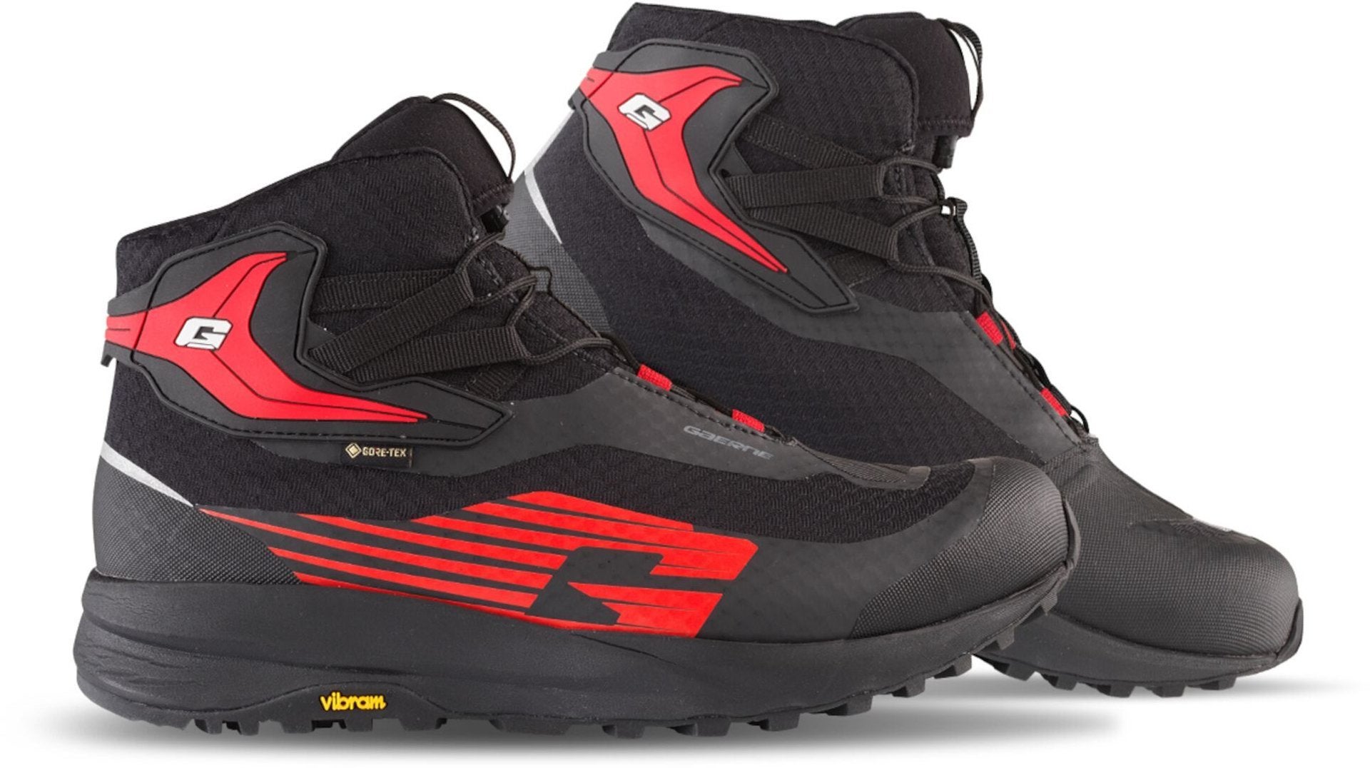 Gaerne Xenon Gore-Tex® Motorrad Schuhe schwarz/rot 39 Abbildung 1