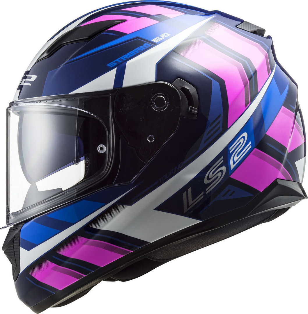 LS2 FF320 Stream Evo Loop Helm blauw/roze XL (61/62) Figuur 4