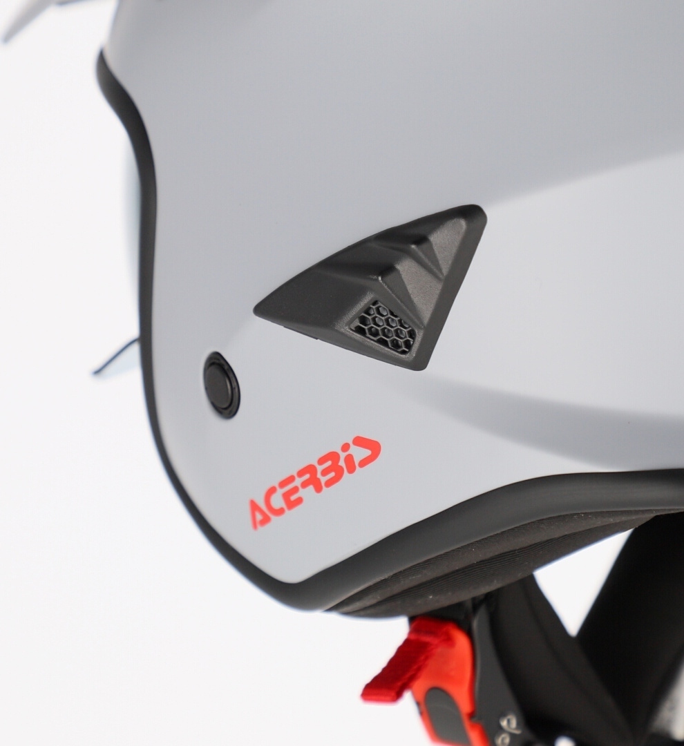Acerbis Aria 2023 Solid Jethjelm lysegrå mat M (57/58) Figur 6