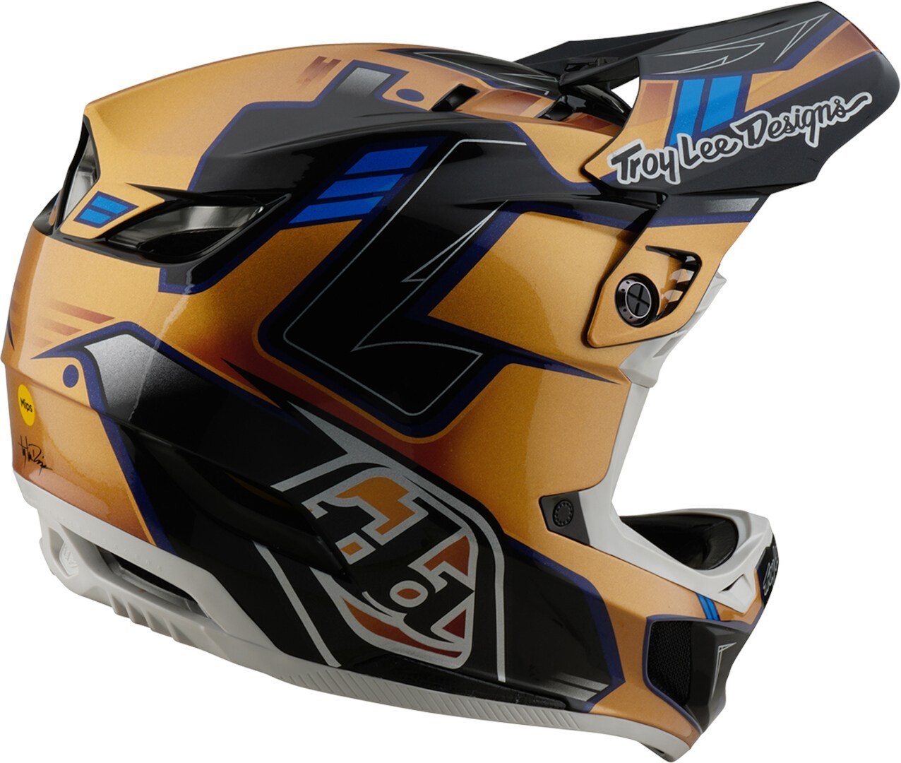 Troy Lee Designs D4 Mips Royalty Casco da discesa composito M (57/58) Figura 5