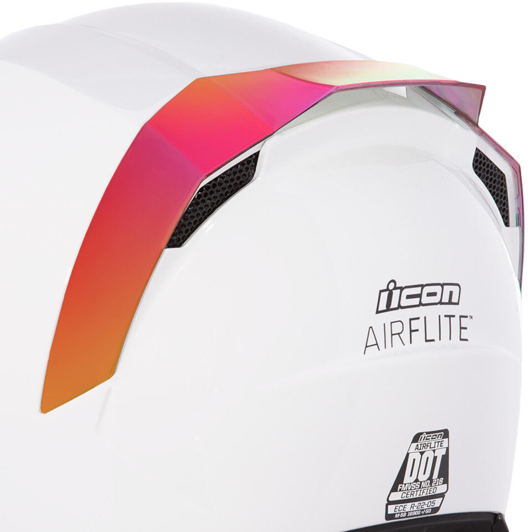 Icon Airflite Spoiler spate cu oglindă Roșu de iridiu Figura 1