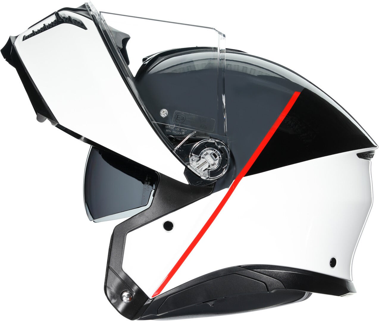 AGV Tourmodular Balance Helm wit/grijs/rood M (57/58) Figuur 6