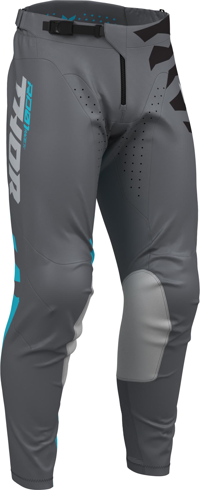 Thor Launchmode Shredder Motocross hlače siva/modra 36 Slika 4