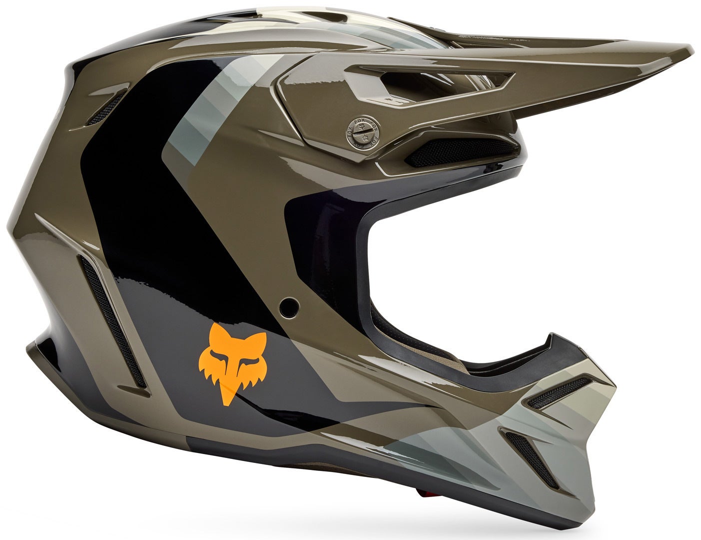 FOX V3 Fade MIPS Motocross Helm braun/schwarz L (59/60) Abbildung 6