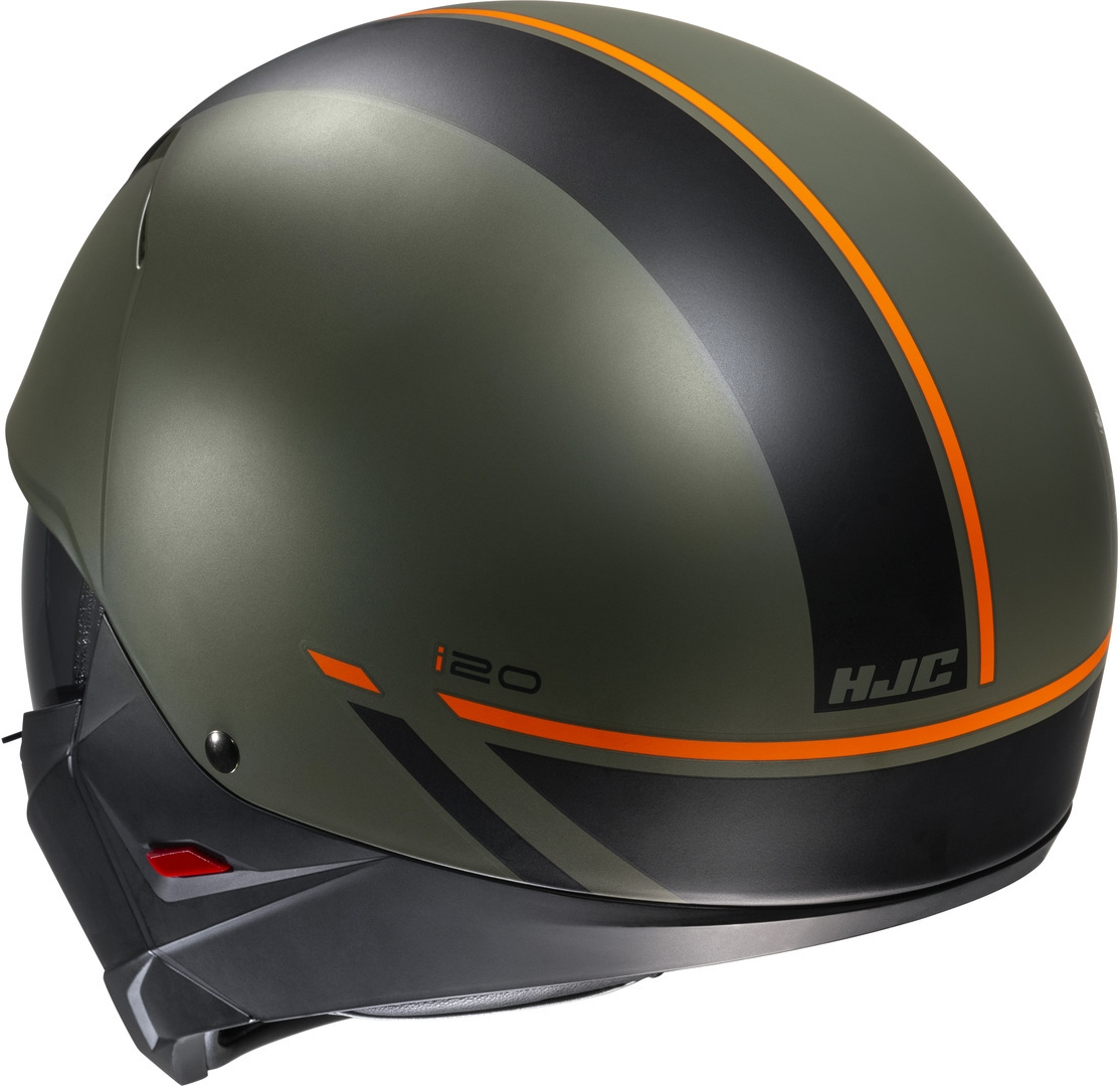 HJC i20 Batol Jet hjälm grön/svart XS (54/55) Figur 2