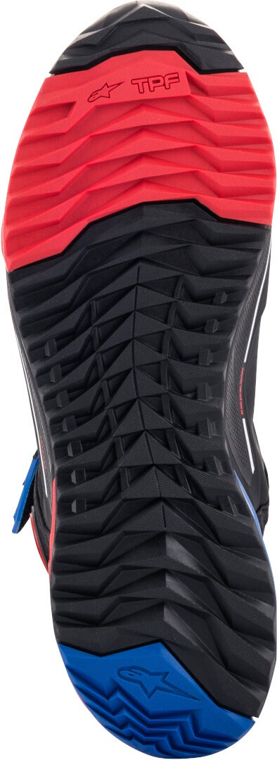Alpinestars Honda CR-X Drystar Motorcykel sko sort/rød/blå 7 (39) Figur 2