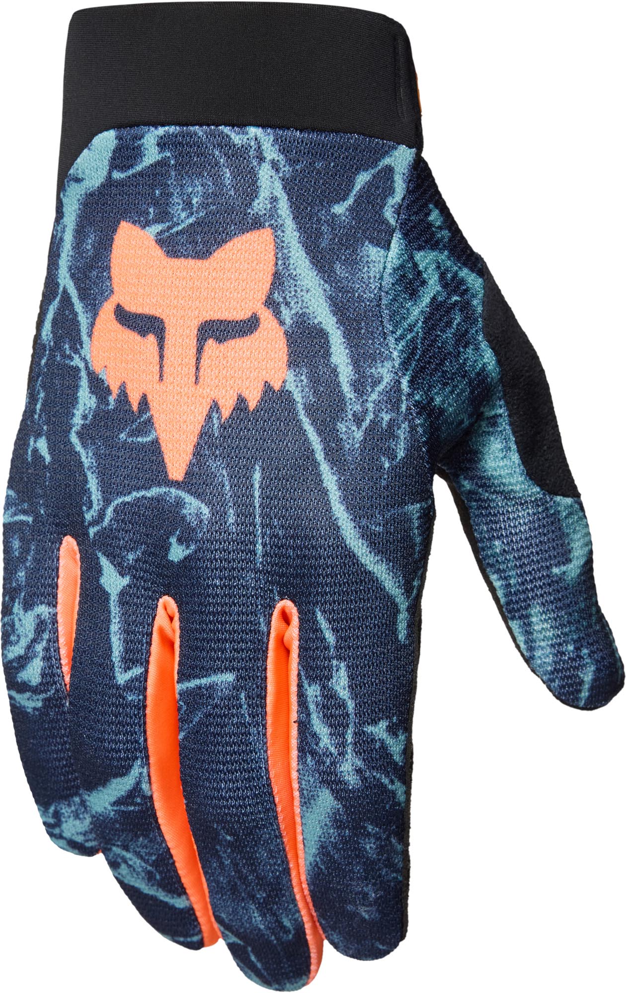 FOX Ranger Image Print Gants de vélo bleu XL Figure 1