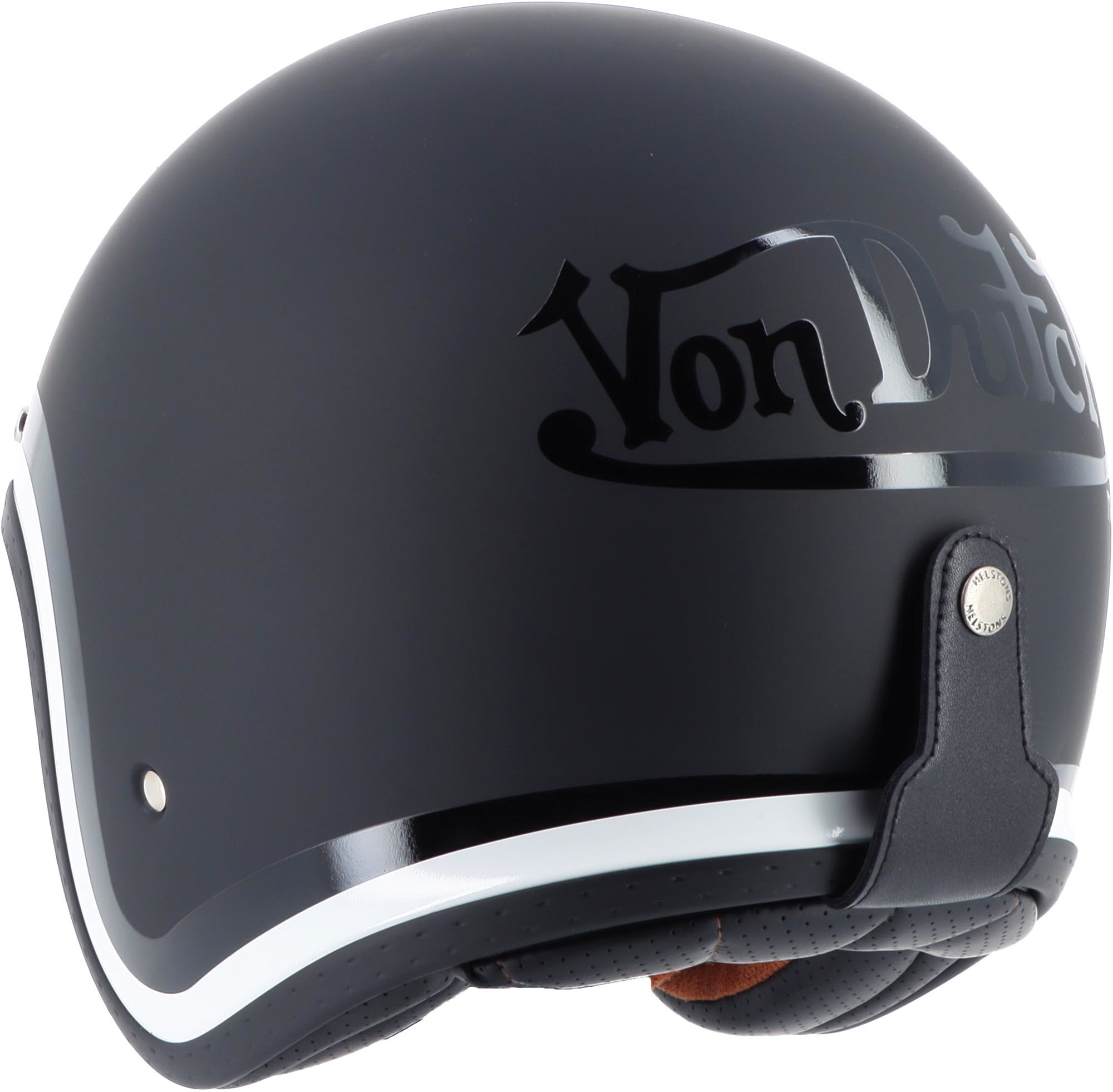 Von Dutch X Helstons Long Way Straalhelm zwart/wit XL Figuur 4
