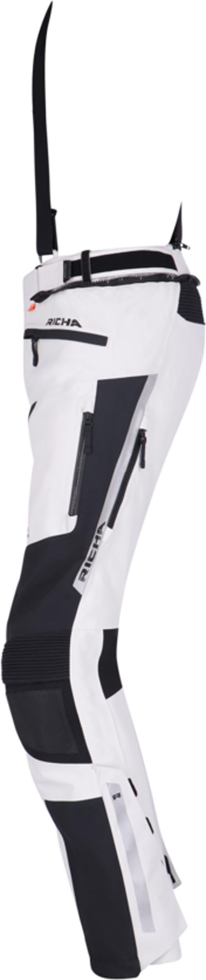 Richa Armada Gore-Tex Pro waterproof Motorcycle Textile Pants black/grey Long M Figure 9