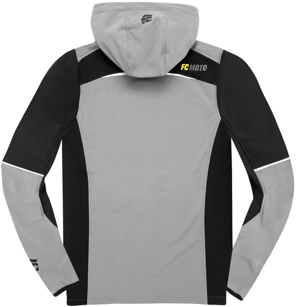 FC-Moto FCM-SSJ Softshell Jacke grau/schwarz XL Abbildung 2