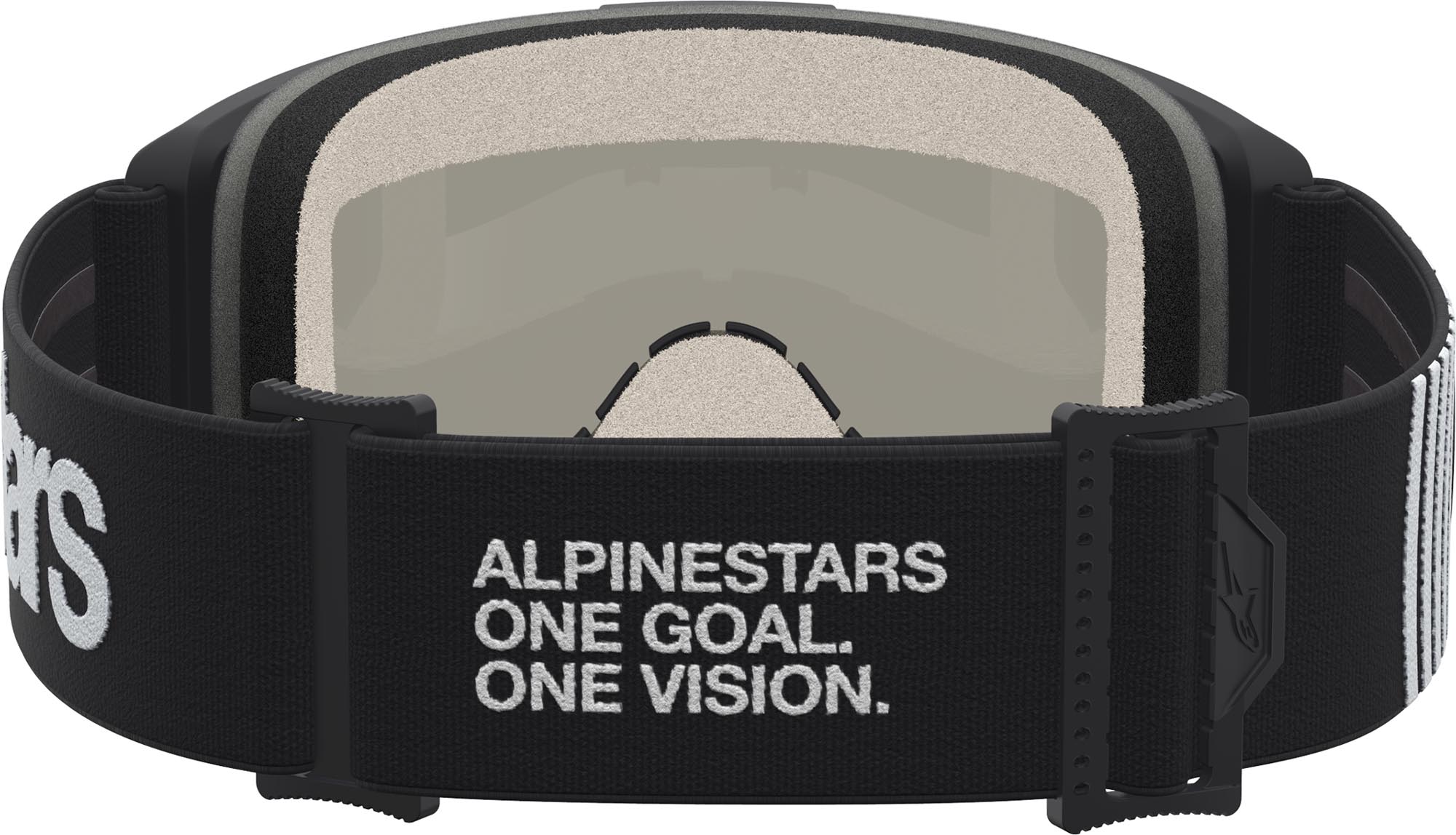 Alpinestars Vision 5 Hone Mirror Lunettes de motocross Noir/Blanc Figure 2