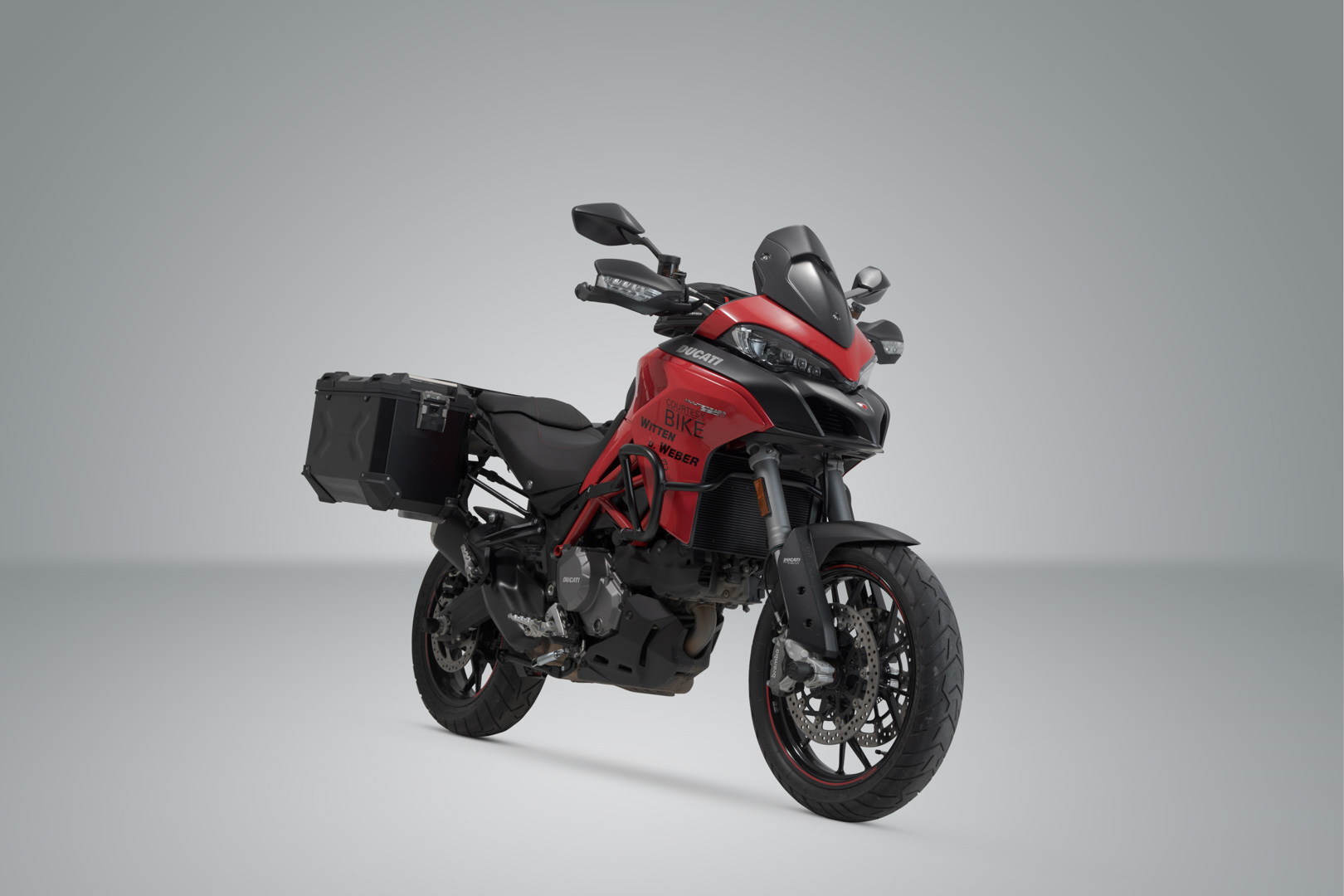 Sistem de carcasă din aluminiu SW-Motech TRAX ADV - Negru. 37/37 l. Multistrada 1200/ 1260/ 950/ V2. Figura 2