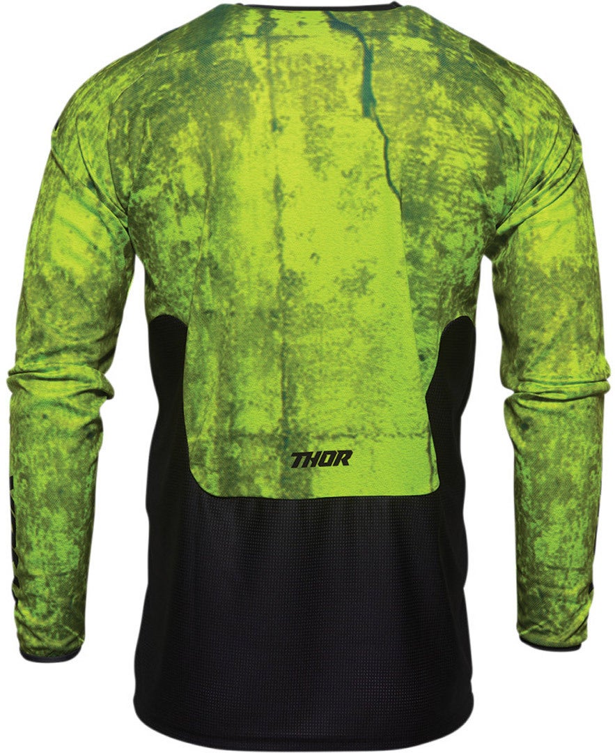 Thor Pulse HZRD Motocross Jersey gelb/schwarz XXL Abbildung 2