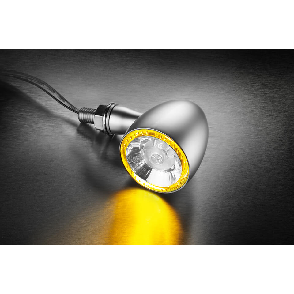 Indicator LED Kellermann/lumină de poziție Glonț 1000 PL, galben Chrome matt Figura 2